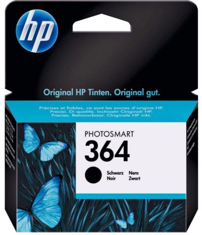 HP 364 CB316EE STD Black Original Ink Cartridge HP 364 CB316EE STD Black Original Ink Cartridge